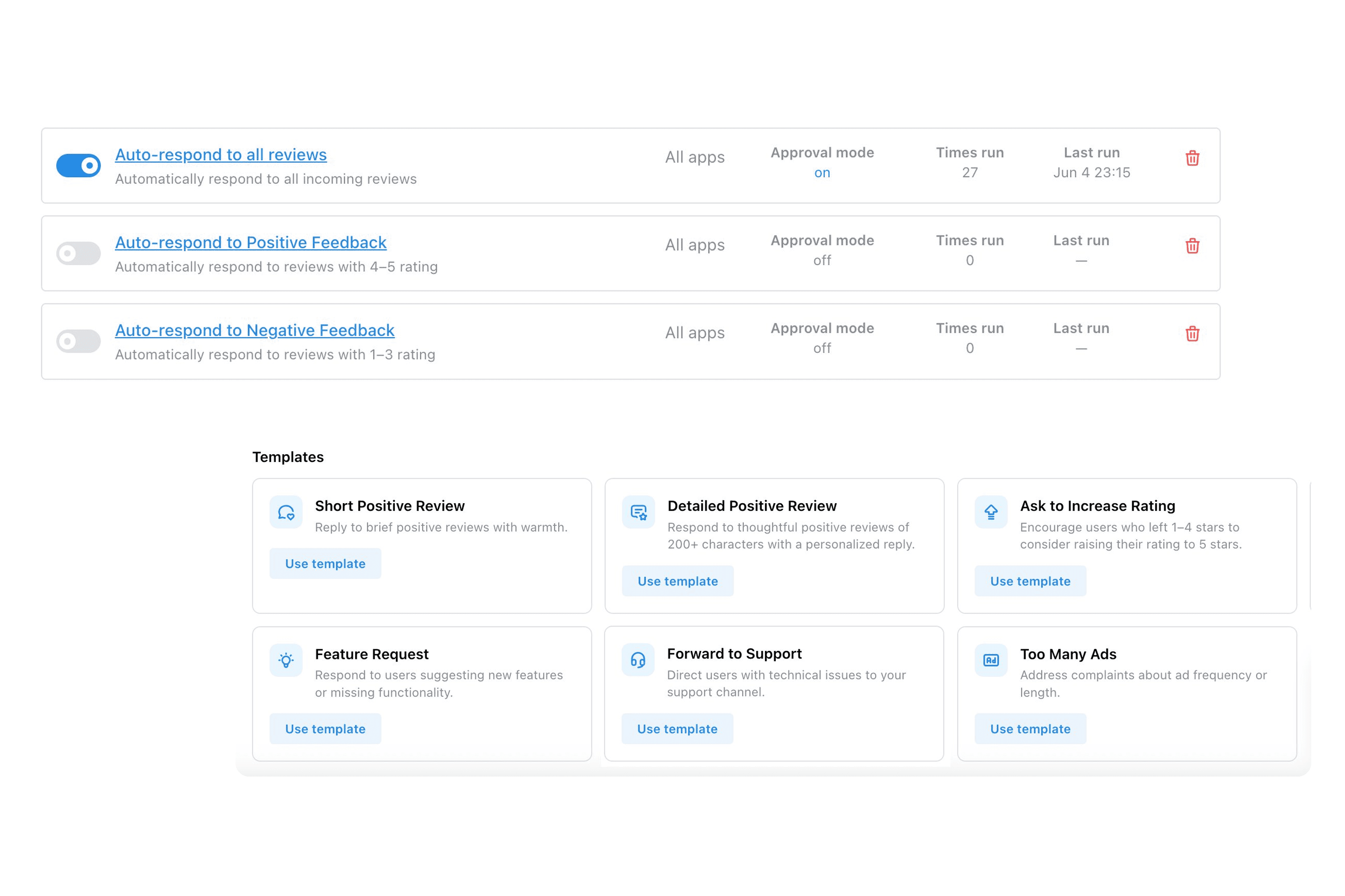 Respondly AI-generated review replies